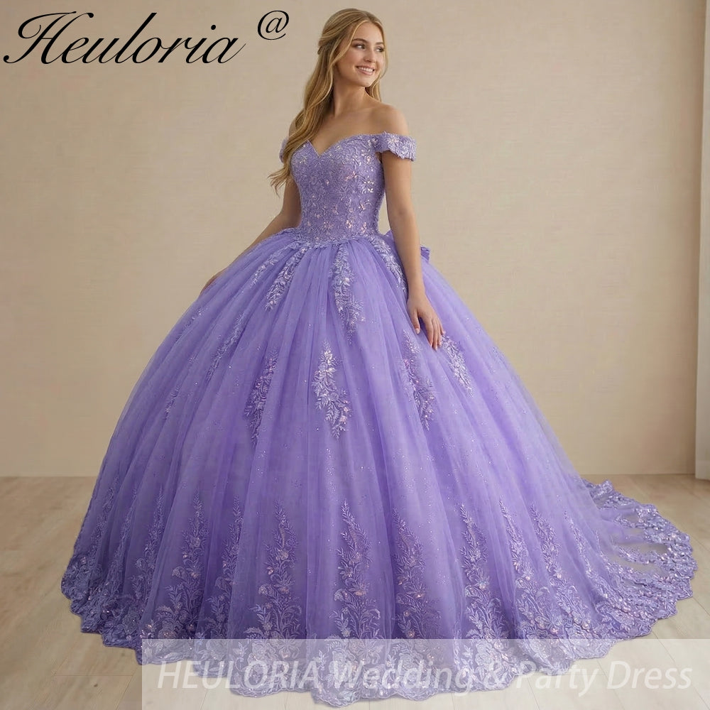 lavender birthday dress Lace Quinceañera Ball Gown BA-26 – heuloria Short Gown Color:Dark-Green Perfect for cake smash Vintage 1960s Handmade Olive