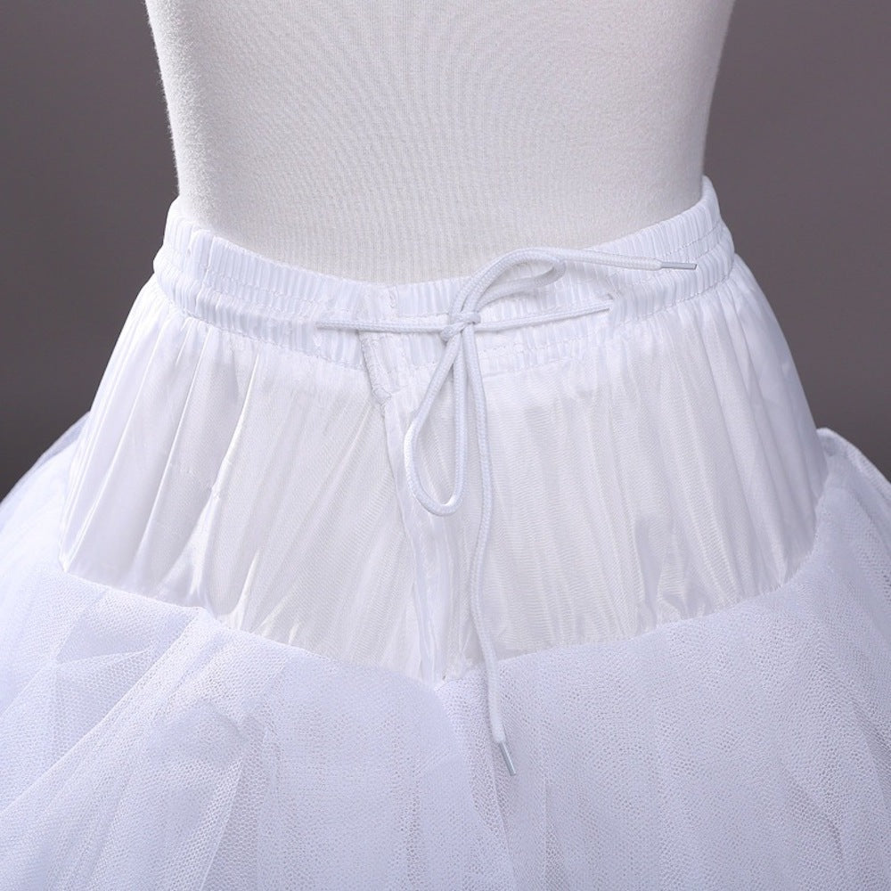A-Line Slip Floor-Length 3 Tiers Petticoats for  A Line Style for bride
