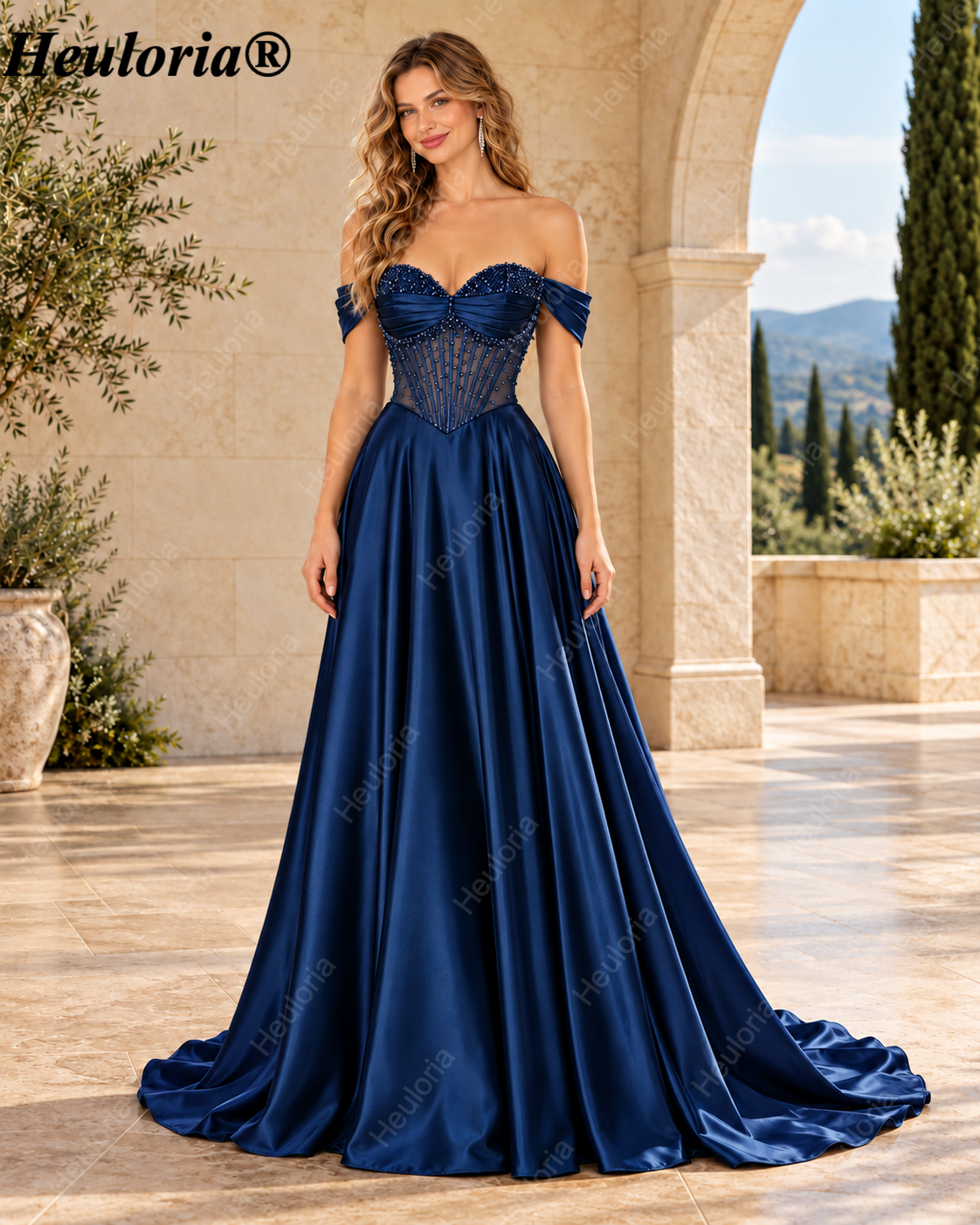 heuloria-Off-the-Shoulder Beaded Corset Satin A-Line Prom Dress with Slit-ed-197