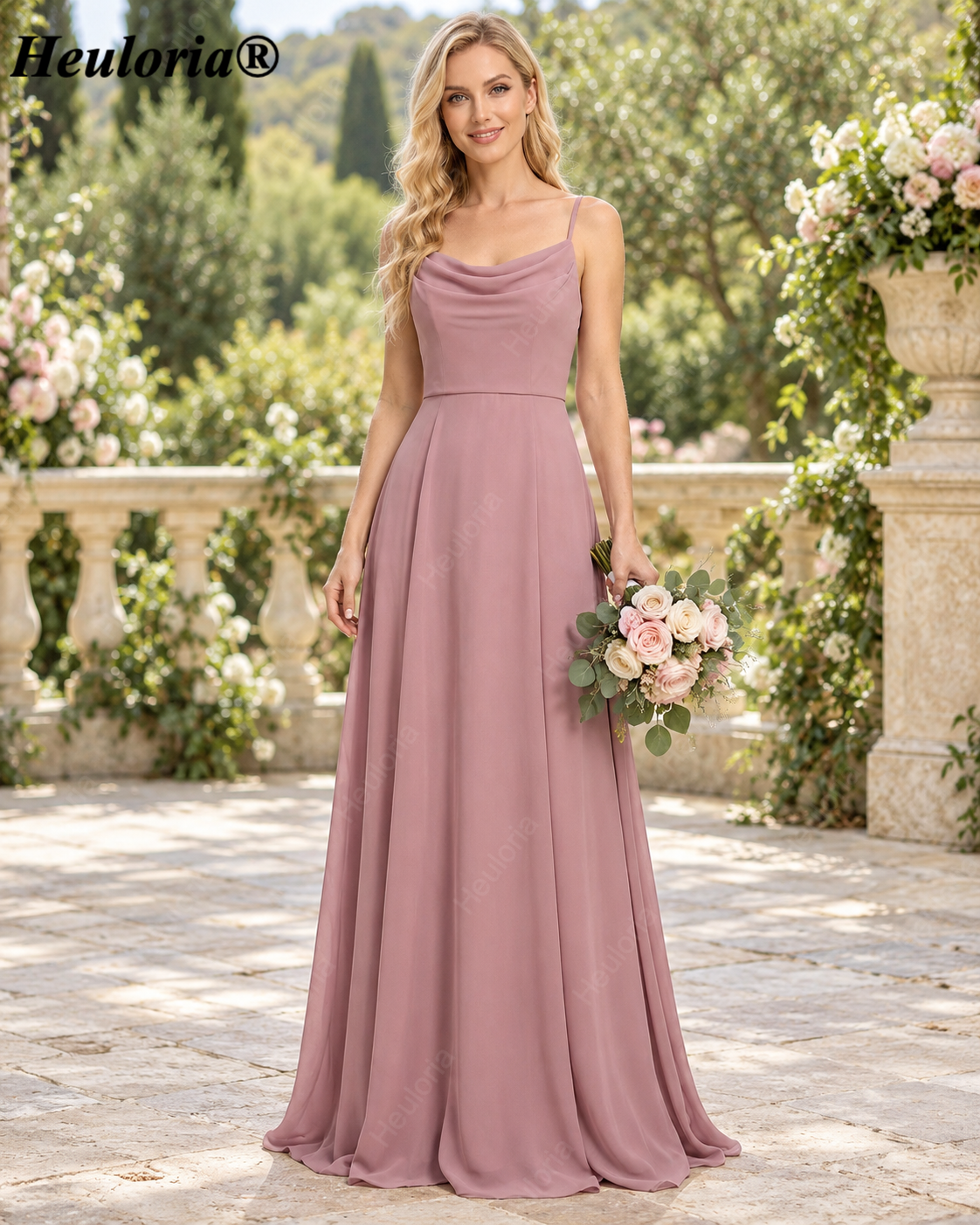 heuloria-dusty-sage-v-neck-chiffon-a-line-bridesmaid-dress-ed-248 Immagine secondaria del prodotto
