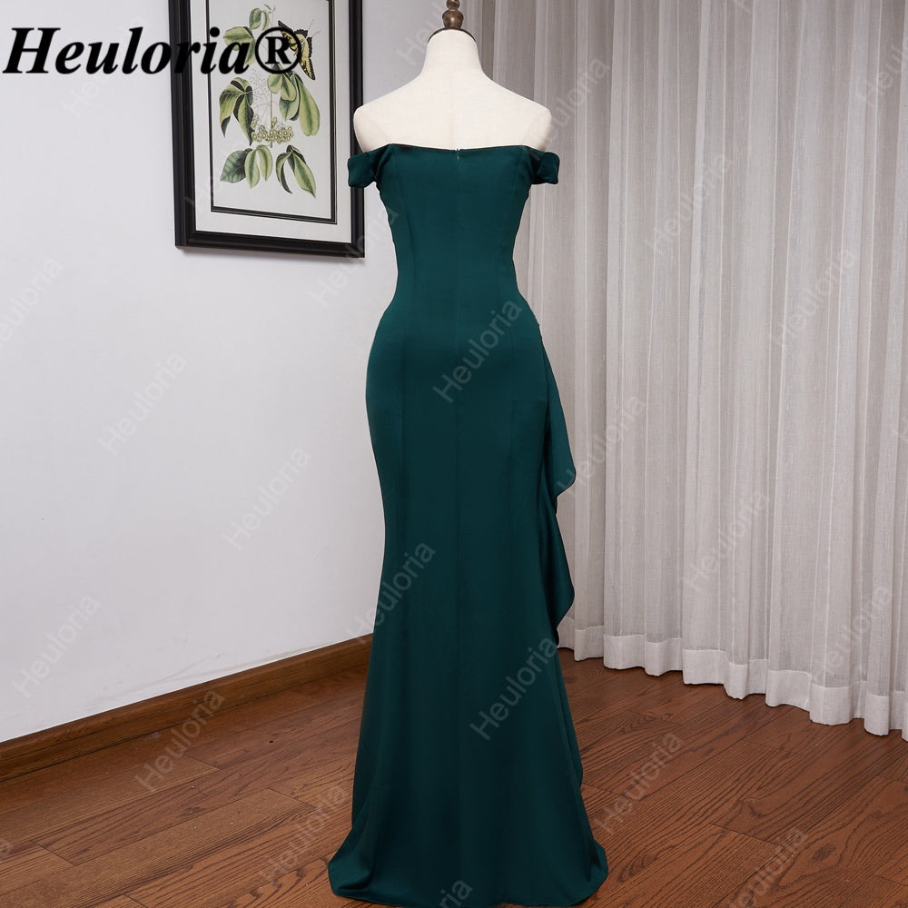 heuloria-Off-the-Shoulder Ruffle Mermaid Evening Dress with Slit-ed-9