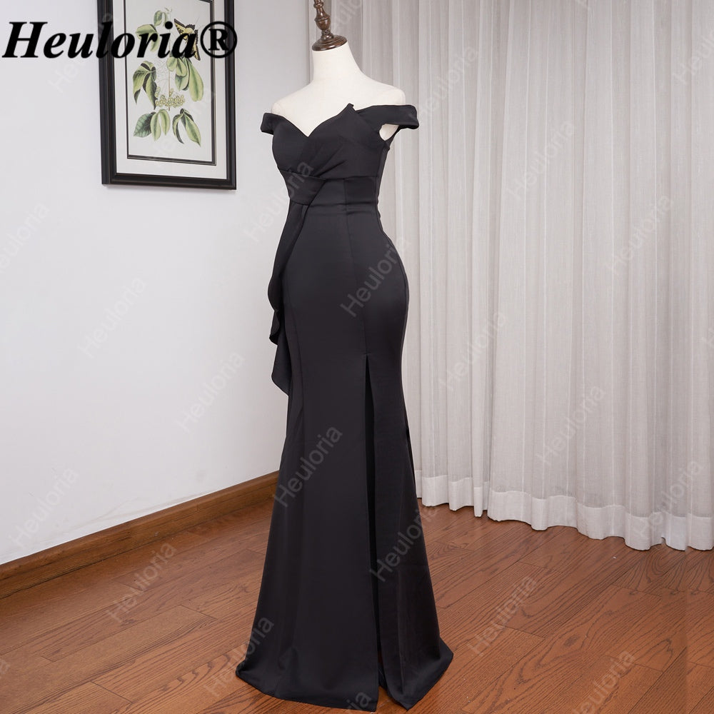 heuloria-Off-the-Shoulder Ruffle Mermaid Evening Dress with Slit-ed-9