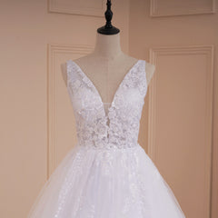 HEULORIA Boho robe de mariée col en V dentelle perles robe de mariée grande taille robe de mariée une ligne robe de mariée 