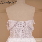 Princess Wedding Dress off shoulder lace bride dress plus size robe de mariee Lace beading Wedding Bridal Gown BA-99