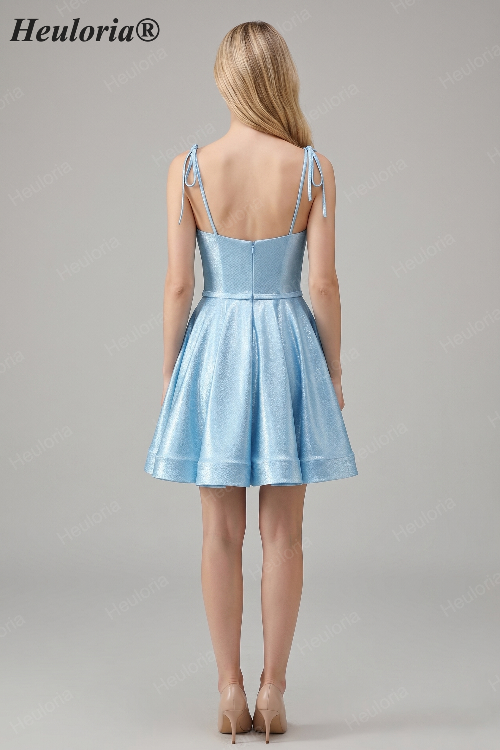 Sparkly Short Homecoming Dress - Shimmer A-Line Party Gown | Heuloria heuloria Sparkly Short Homecoming Dress - Shimmer A-Line Party Gown | Heuloria heuloria