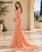 heuloria-Off-the-Shoulder Floral Mermaid Prom Dress with Sheer Corset-ed-427