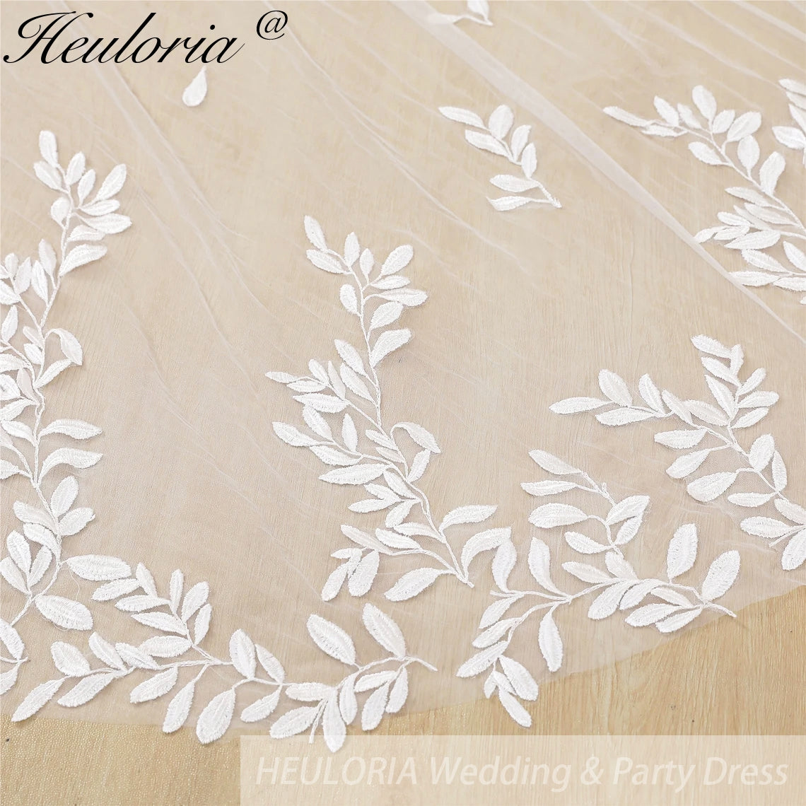 Cathedral Wedding Veil Lace bridal veil with Metal Comb Length 300cm width 300cm for Bride VL-103