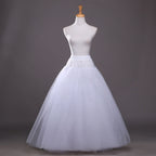 A-Line Slip Floor-Length 3 Tiers Petticoats for  A Line Style for bride