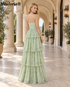 heuloria-Sage Green Floral Sweetheart Tiered Bridesmaid Dress-ed-566-1