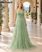 heuloria-One-Shoulder Floral Embroidered Tulle A-Line Evening Dress-ed-584