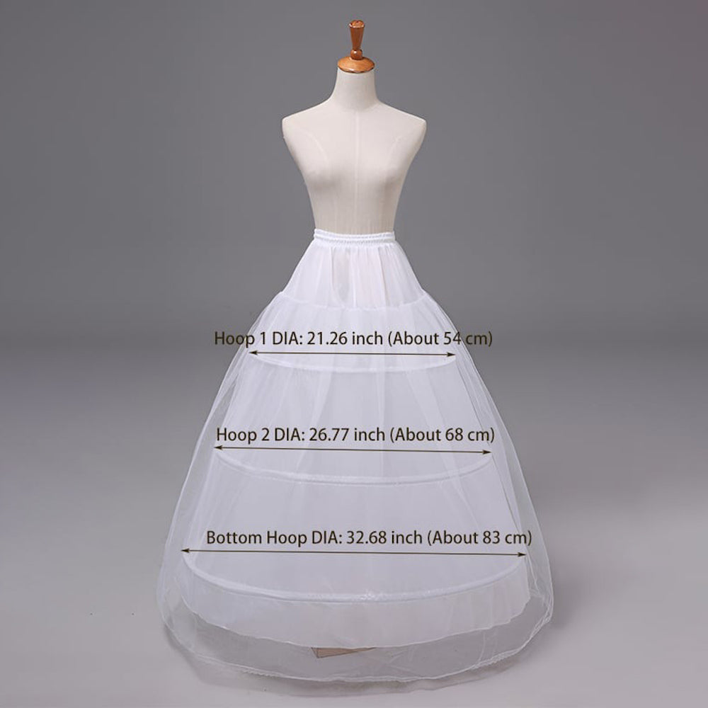 Ball Gown Slip Ankle-Length 2 Tiers Petticoats