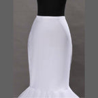 Mermaid and Trumpet Gown Slip Floor-Length 2 Tiers Petticoats