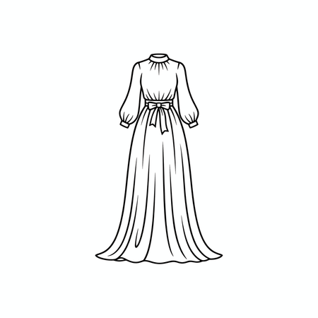 Long Sleeve Lace Wedding Dress - Illusion Bateau Neck | Heuloria heuloria Long Sleeve Lace Wedding Dress - Illusion Bateau Neck | Heuloria heuloria