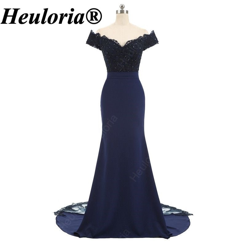 heuloria-Off-the-Shoulder Lace Mermaid Evening Dress with Illusion Train-ed-85