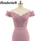 heuloria-Off-the-Shoulder Lace Mermaid Evening Dress with Illusion Train-ed-85