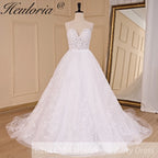 HEULORIA elegant ball gown princess wedding dress sweetheart lace beading bride dress Robe De Mariee Wedding gown AL-735