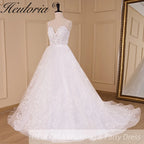 HEULORIA elegant ball gown princess wedding dress sweetheart lace beading bride dress Robe De Mariee Wedding gown AL-735