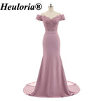 heuloria-Off-the-Shoulder Lace Mermaid Evening Dress with Illusion Train-ed-85