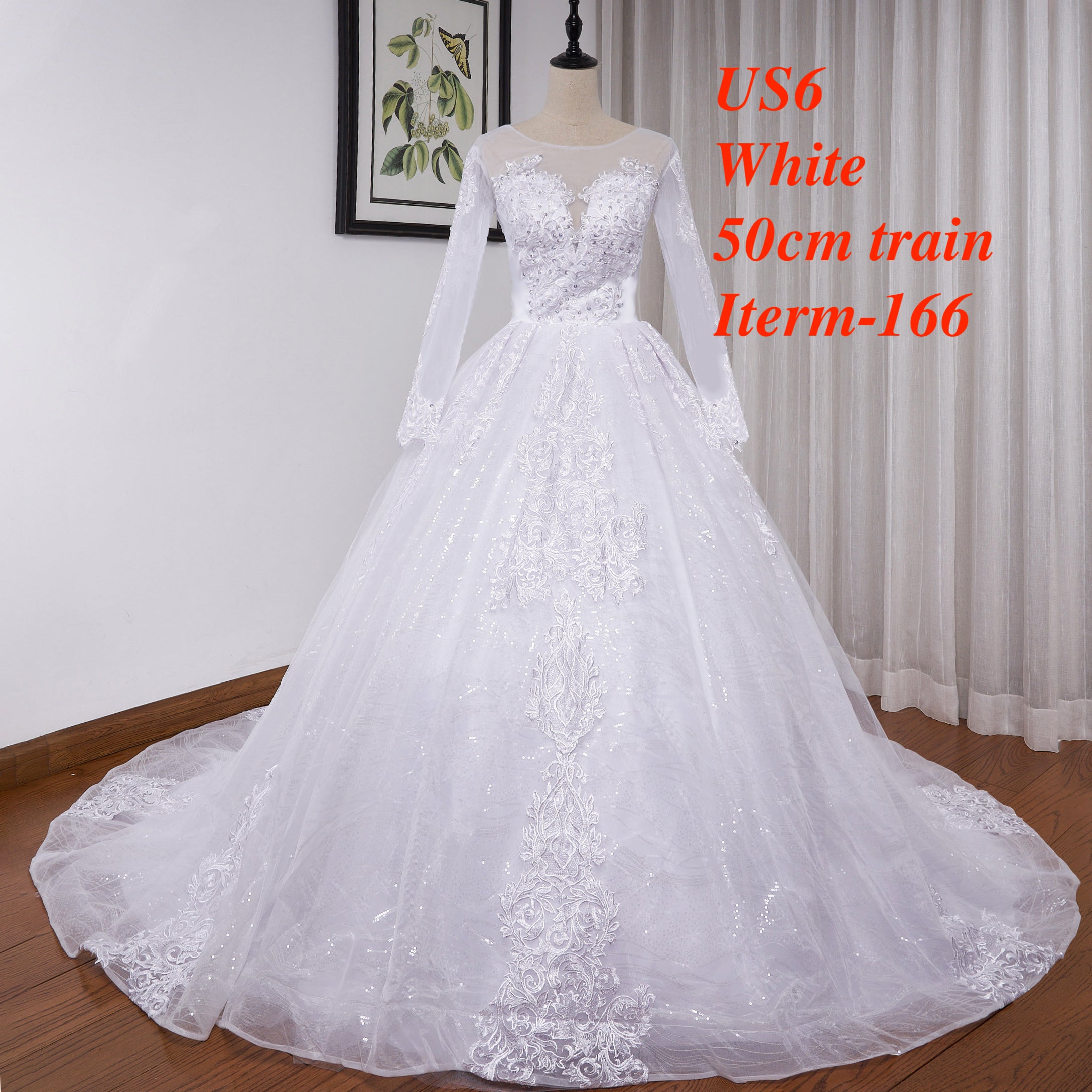 HEULORIA  wedding dress Stock! BIG SALE! Ship Immediately!
