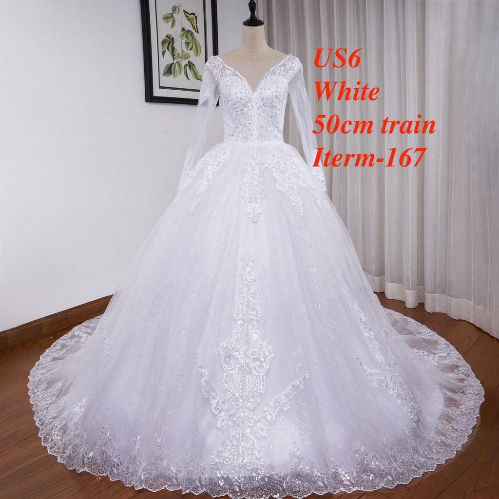 HEULORIA  wedding dress Stock! BIG SALE! Ship Immediately!