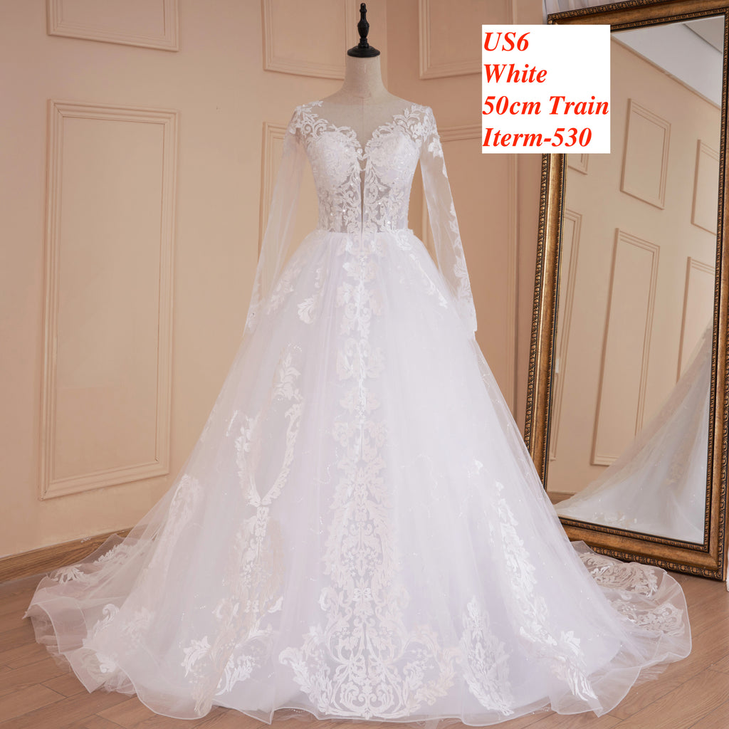 HEULORIA  wedding dress Stock! BIG SALE! Ship Immediately!