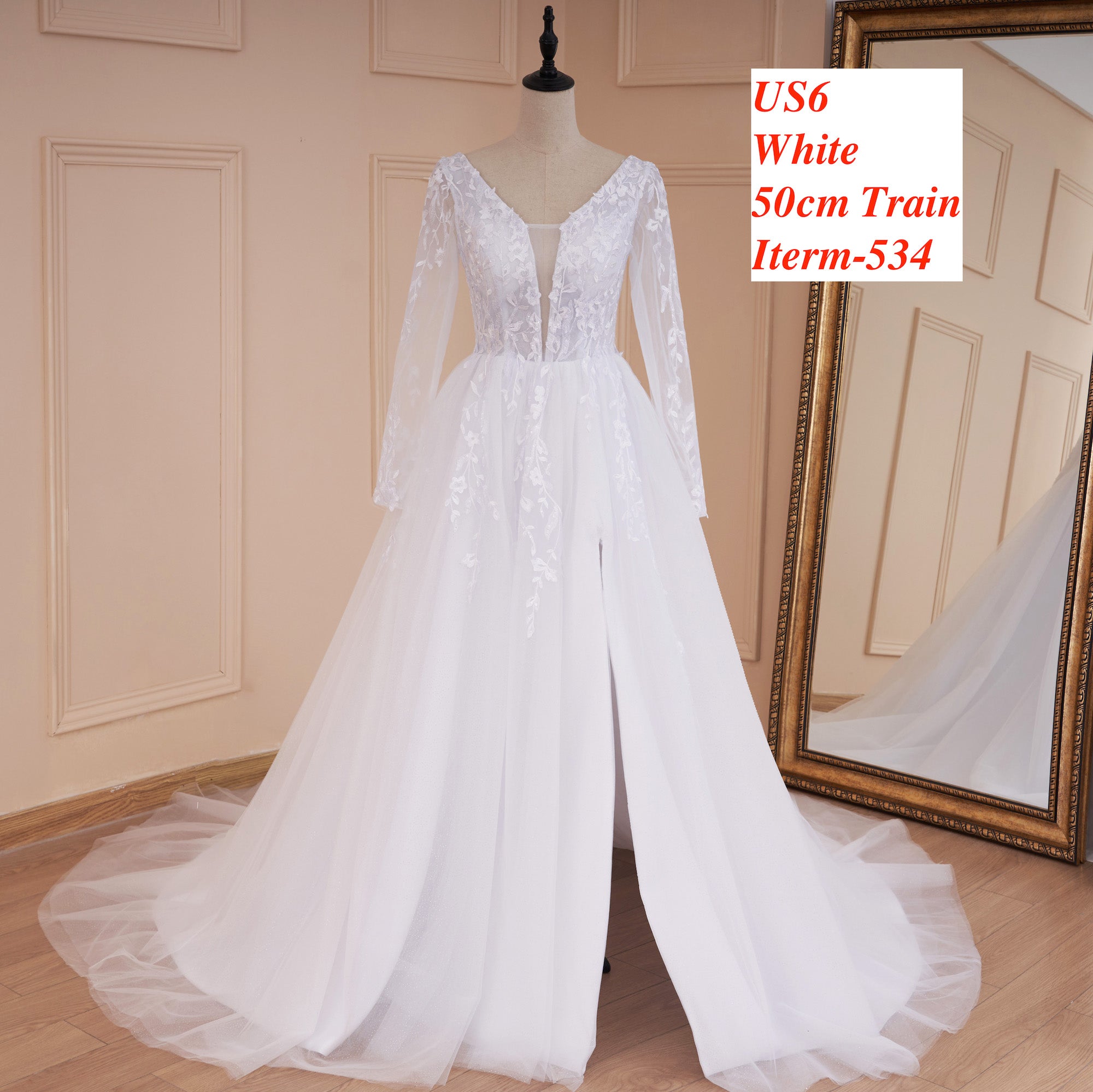 HEULORIA  wedding dress Stock! BIG SALE! Ship Immediately!