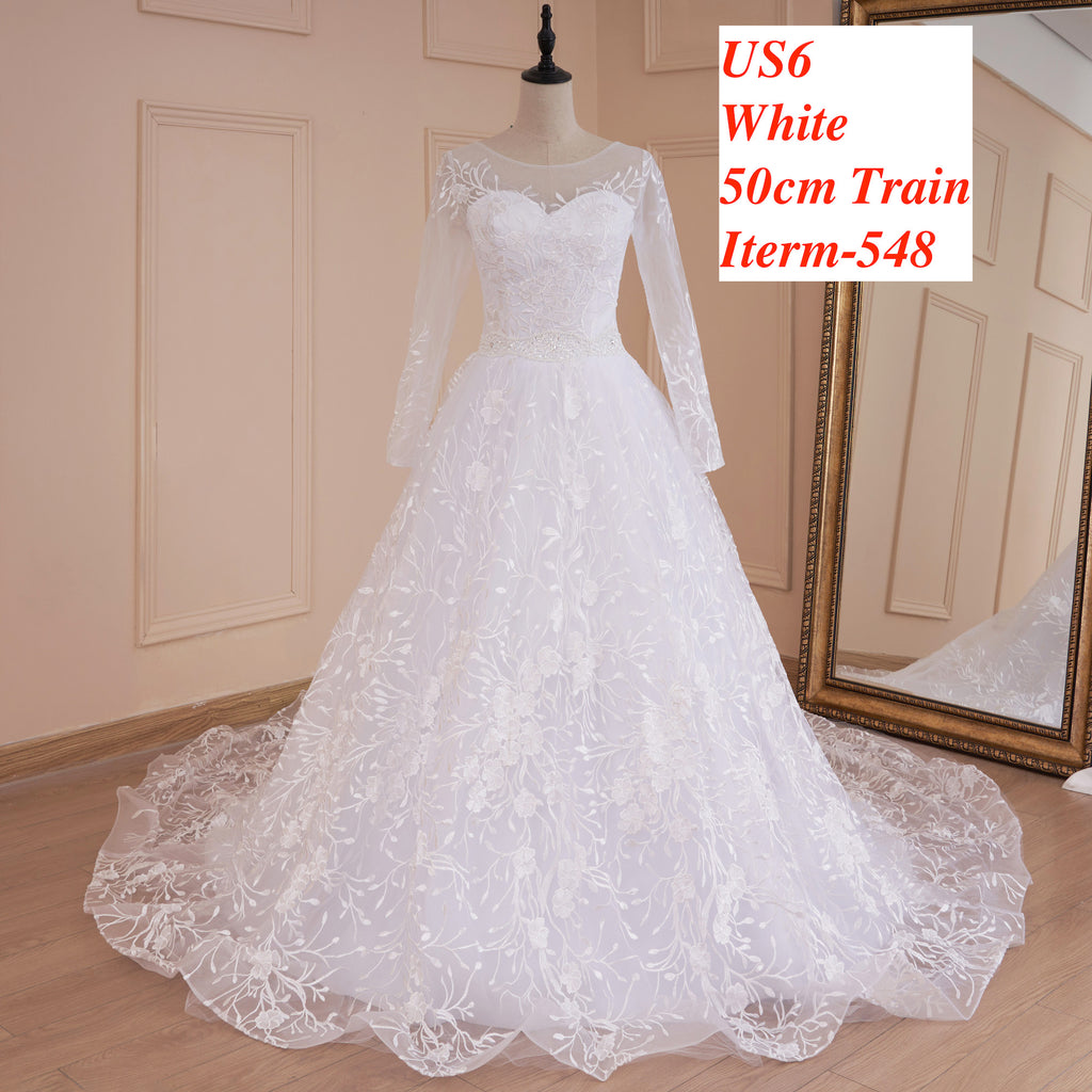 HEULORIA  wedding dress Stock! BIG SALE! Ship Immediately!