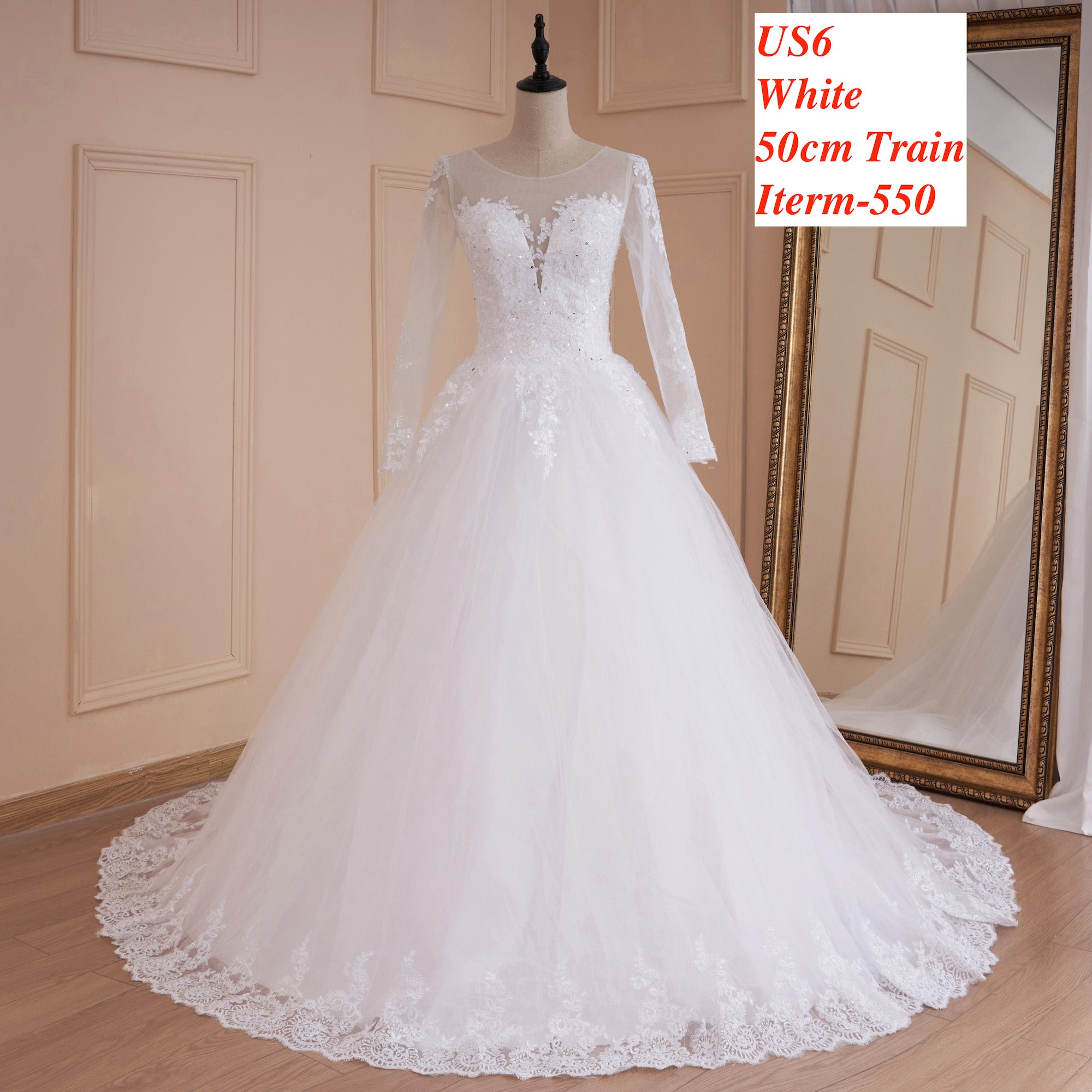 HEULORIA  wedding dress Stock! BIG SALE! Ship Immediately!