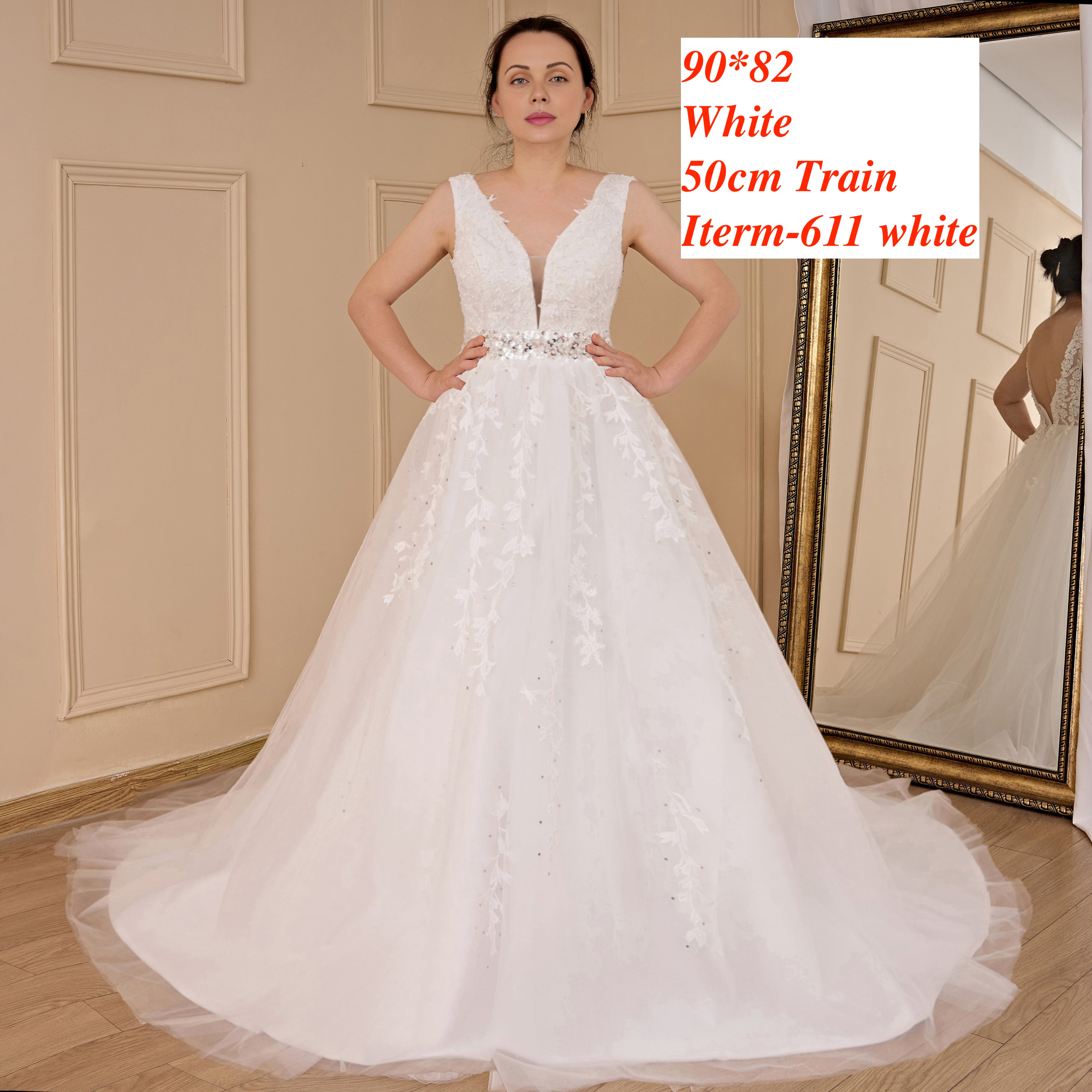 HEULORIA  wedding dress Stock! BIG SALE! Ship Immediately!