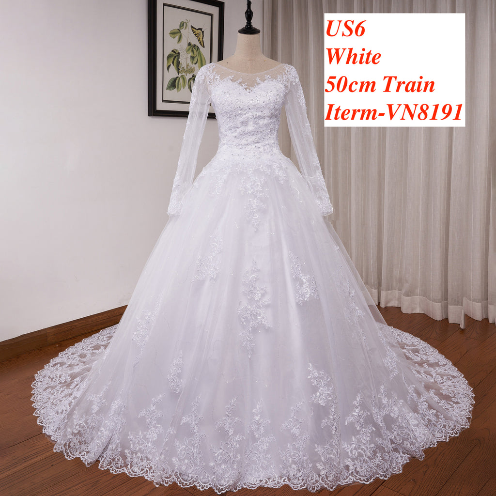 HEULORIA  wedding dress Stock! BIG SALE! Ship Immediately!