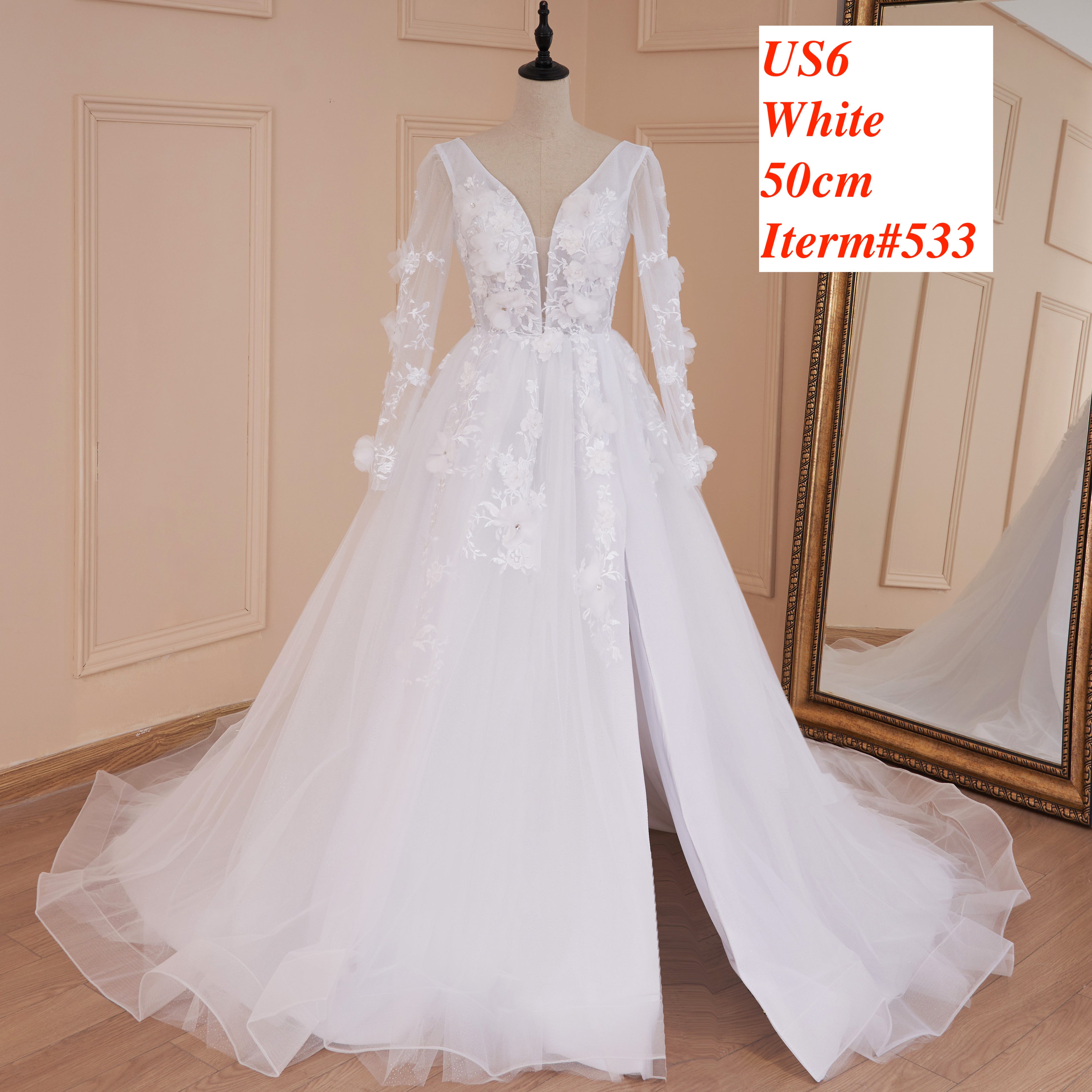 HEULORIA  wedding dress Stock! BIG SALE! Ship Immediately!