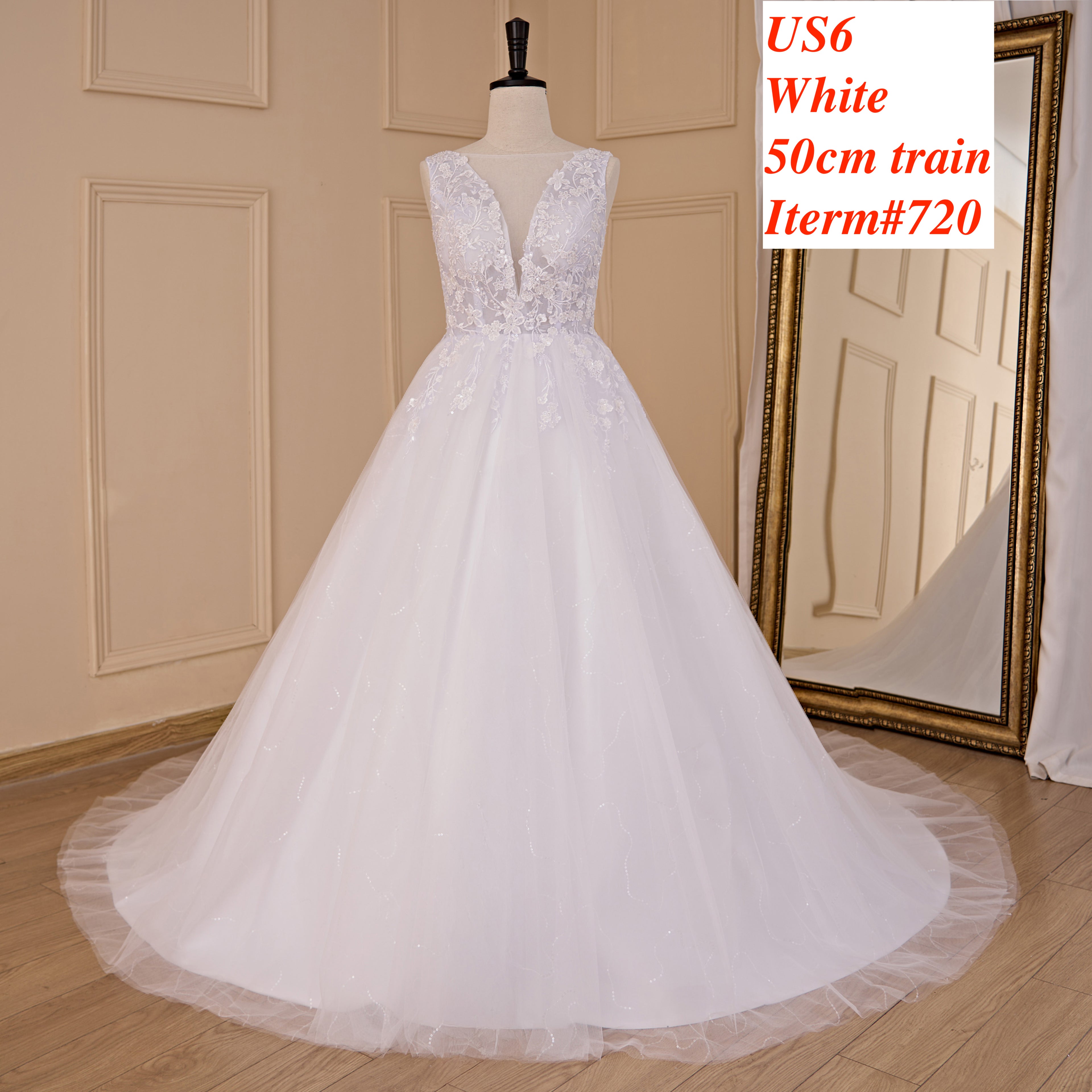 HEULORIA  wedding dress Stock! BIG SALE! Ship Immediately!