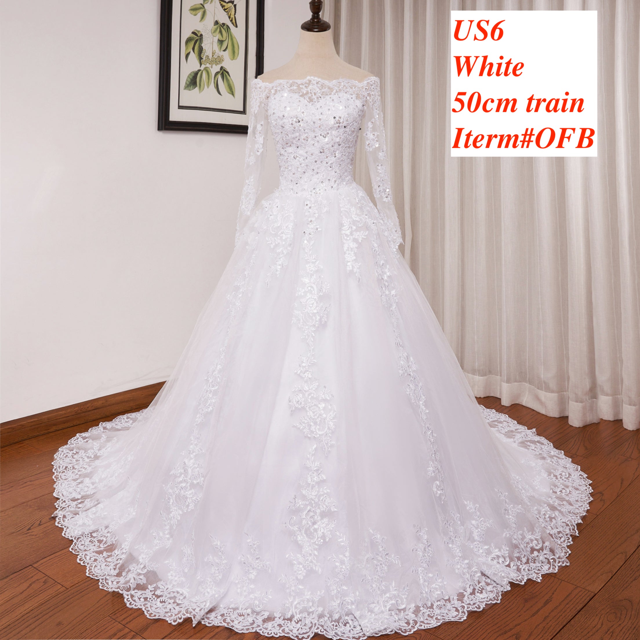 HEULORIA  wedding dress Stock! BIG SALE! Ship Immediately!