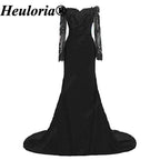 heuloria-Burgundy Off-the-Shoulder Lace Mermaid Evening Dress with Long Sleeves-ed-77