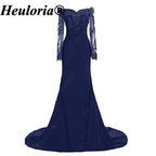 heuloria-Burgundy Off-the-Shoulder Lace Mermaid Evening Dress with Long Sleeves-ed-77