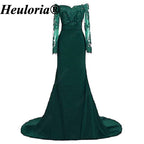heuloria-Burgundy Off-the-Shoulder Lace Mermaid Evening Dress with Long Sleeves-ed-77