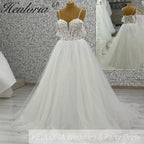 elegant A line wedding dress off shoulder lace beading bride dress Robe De Mariee Wedding Bride Dress long train AL-1024