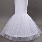 Mermaid and Trumpet Gown Slip Floor-Length 2 Tiers Petticoats