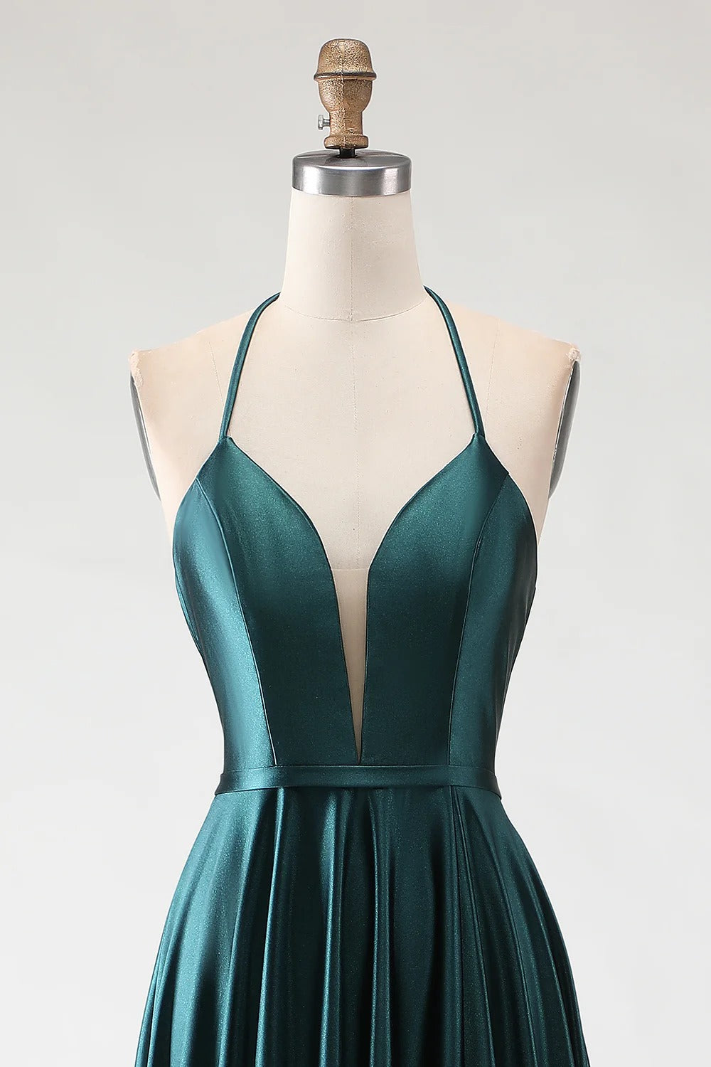 dark green plunge dress SEQUIN PLUNGE DRAPED MIDI DRESS DARK GREEN