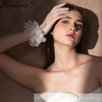 Fingertips Classic Length Tulle Bridal Gloves GL-01