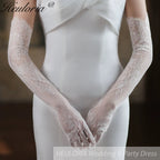 Fingertips Opera Length Lace Bridal Glove  GL-05