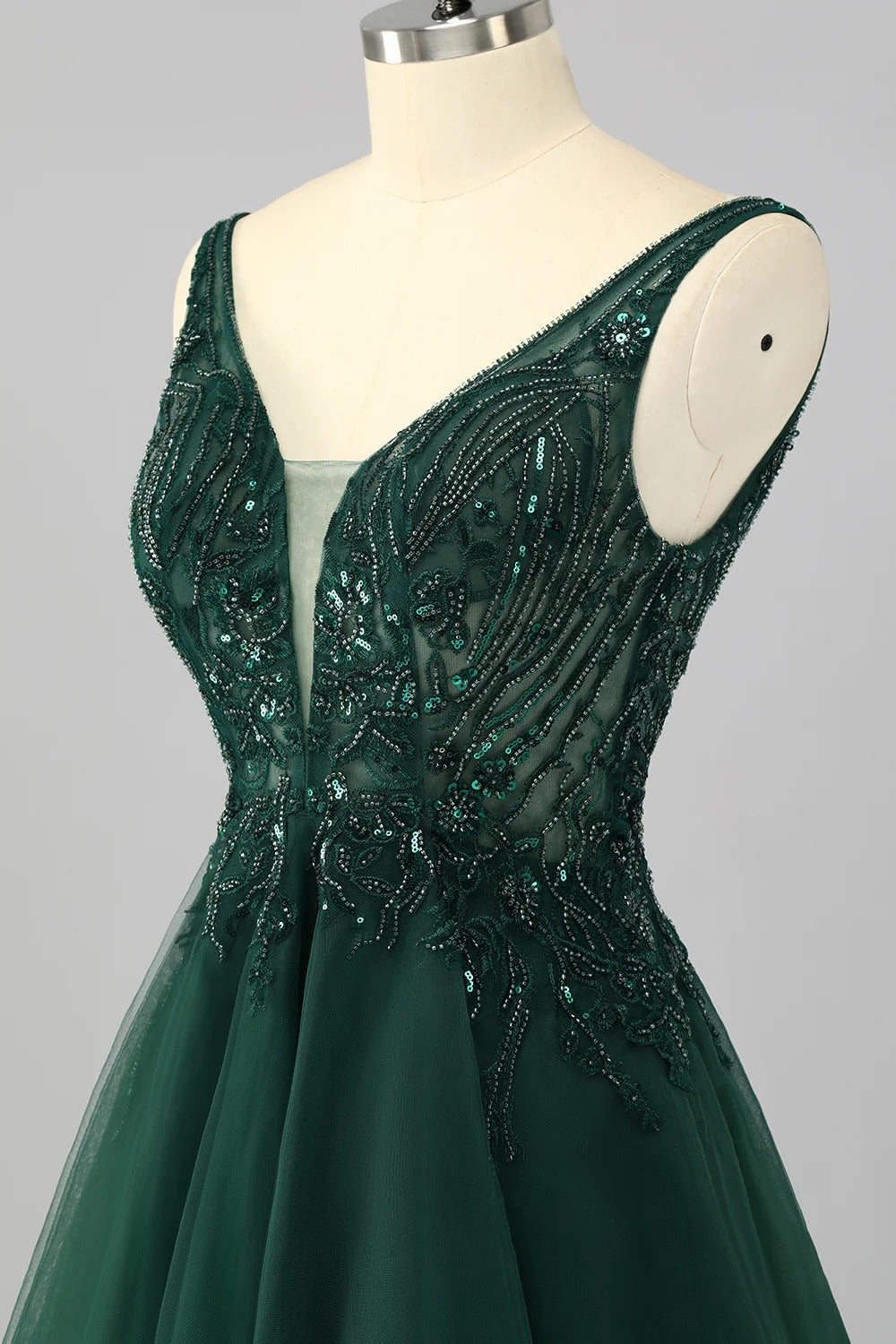sachin and babi light blue dress Green Homecoming Dresses | Sage to Hunter HOCO Dresses main image 1
