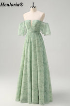 heuloria-Dusty Sage Floral Off-Shoulder Bridesmaid Dress with Slit-ed-555