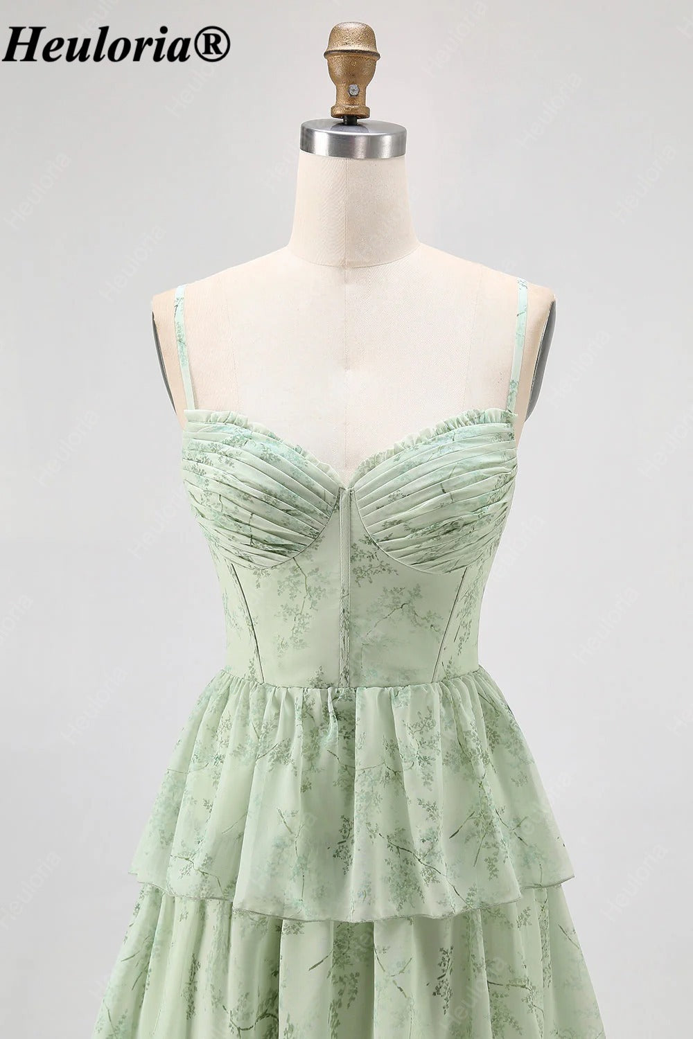 heuloria-Sage Green Floral Sweetheart Tiered Bridesmaid Dress-ed-566-1