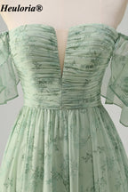 heuloria-Dusty Sage Floral Off-Shoulder Bridesmaid Dress with Slit-ed-555