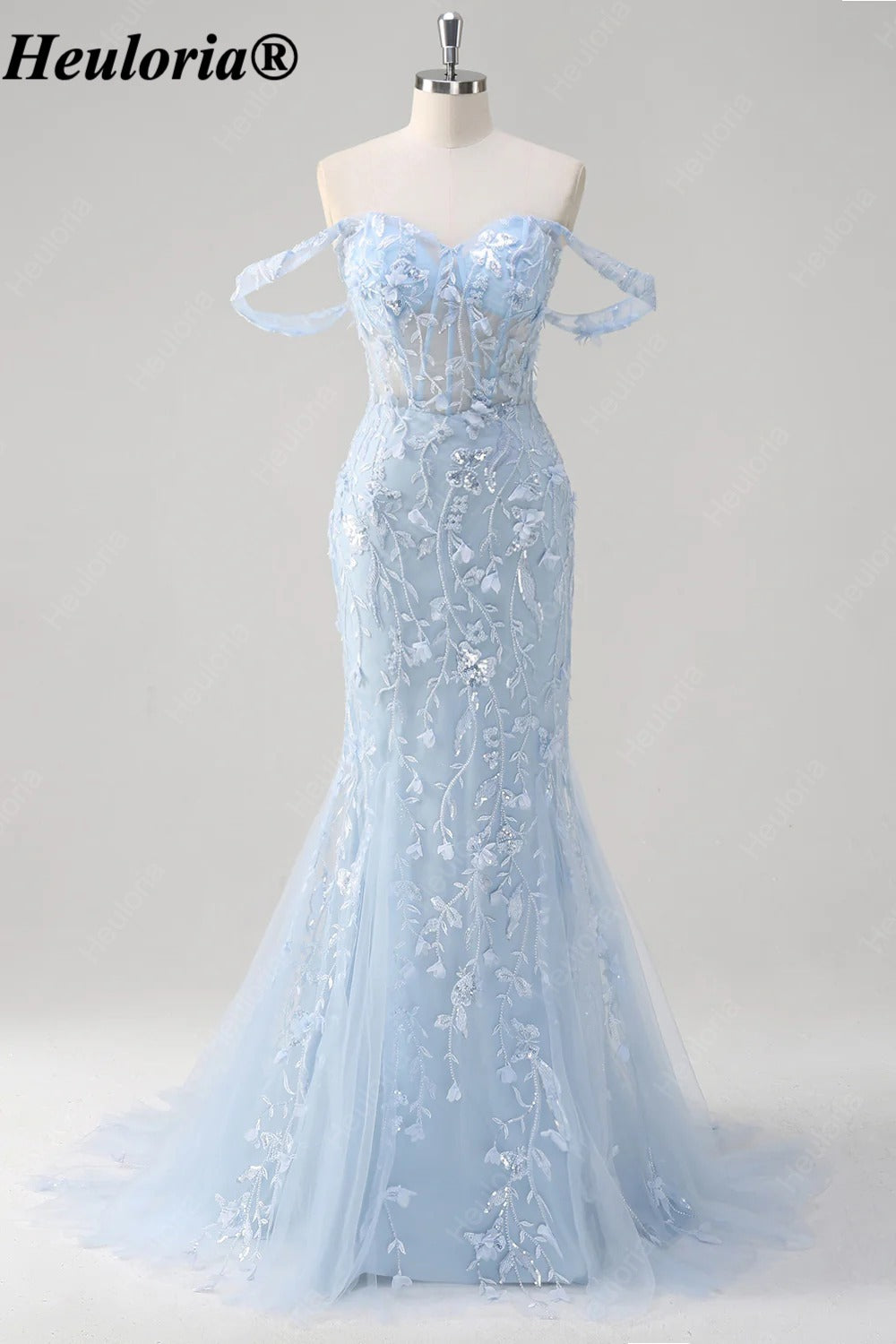 heuloria-Off-the-Shoulder Floral Mermaid Prom Dress with Sheer Corset-ed-427