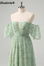 heuloria-Dusty Sage Floral Off-Shoulder Bridesmaid Dress with Slit-ed-555