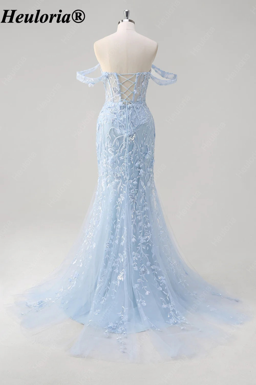 heuloria-Off-the-Shoulder Floral Mermaid Prom Dress with Sheer Corset-ed-427