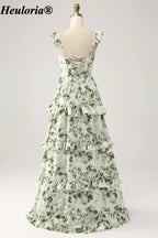 heuloria-Ivory Sage Floral Tiered Maxi Dress with Ruffle Straps-ed-565