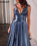 heuloria-Deep V-Neck Glitter A-Line Prom Dress with Slit-ed-198